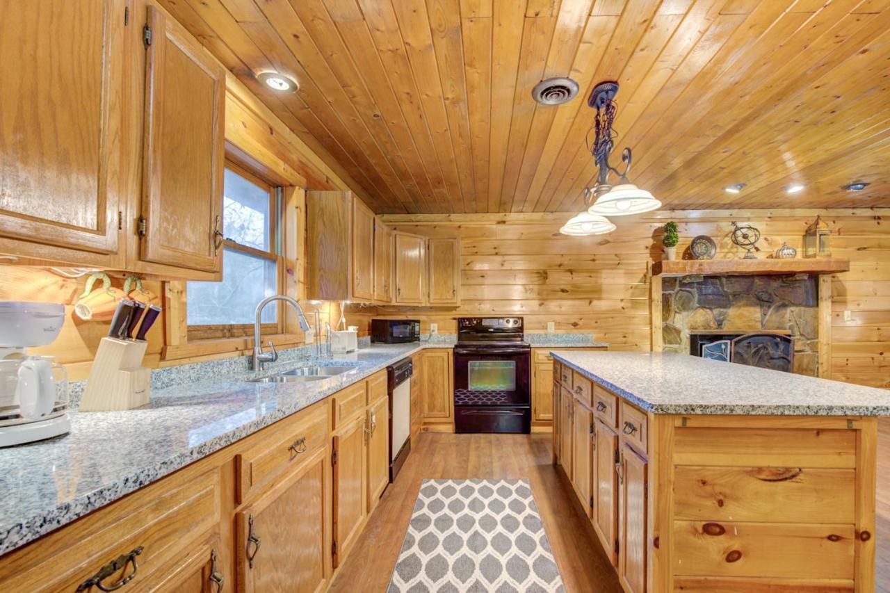 Vila Country Oaks Cabin Pigeon Forge Exteriér fotografie